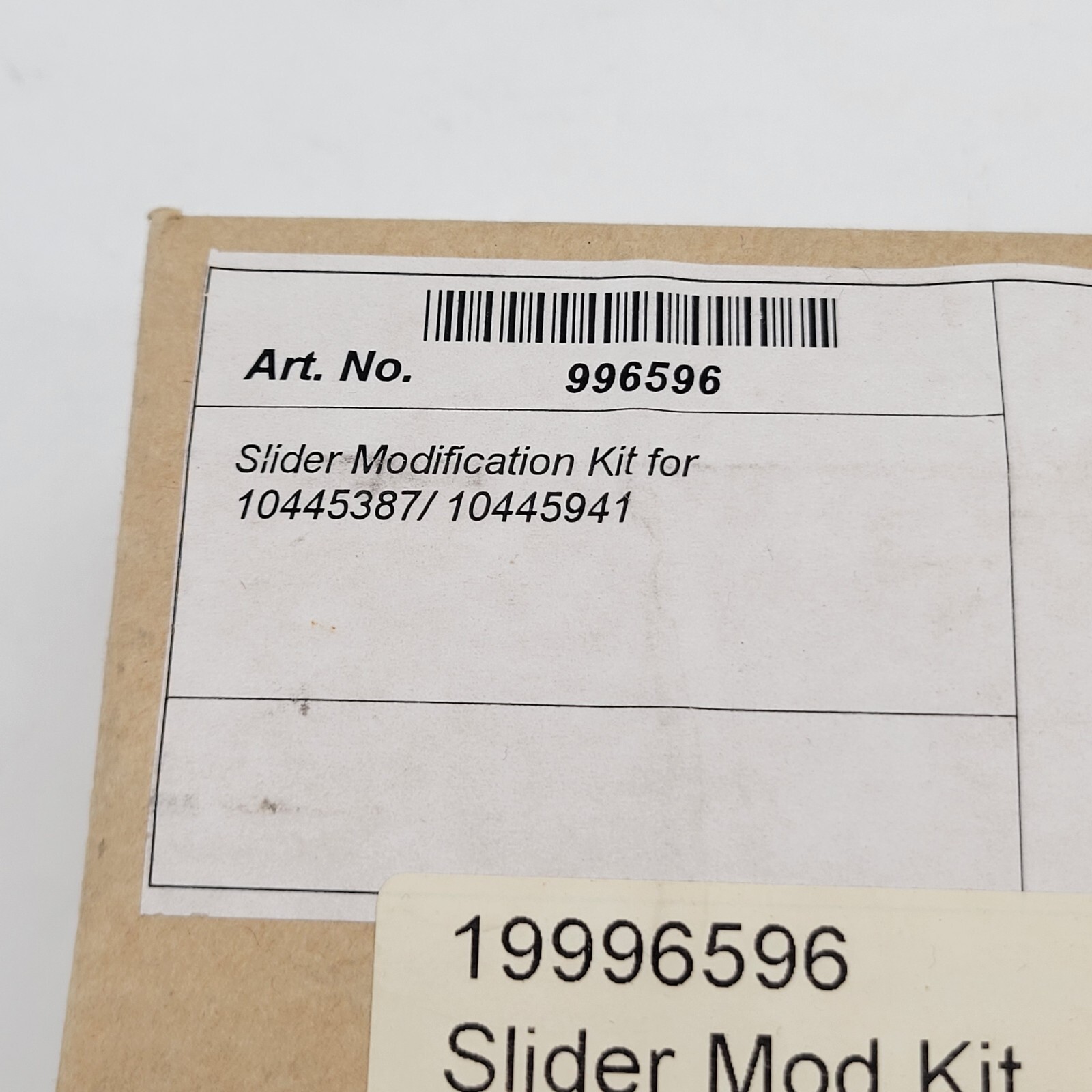 Leica Microscope Slider Modification Kit 996596 for 10445387 / 10445941