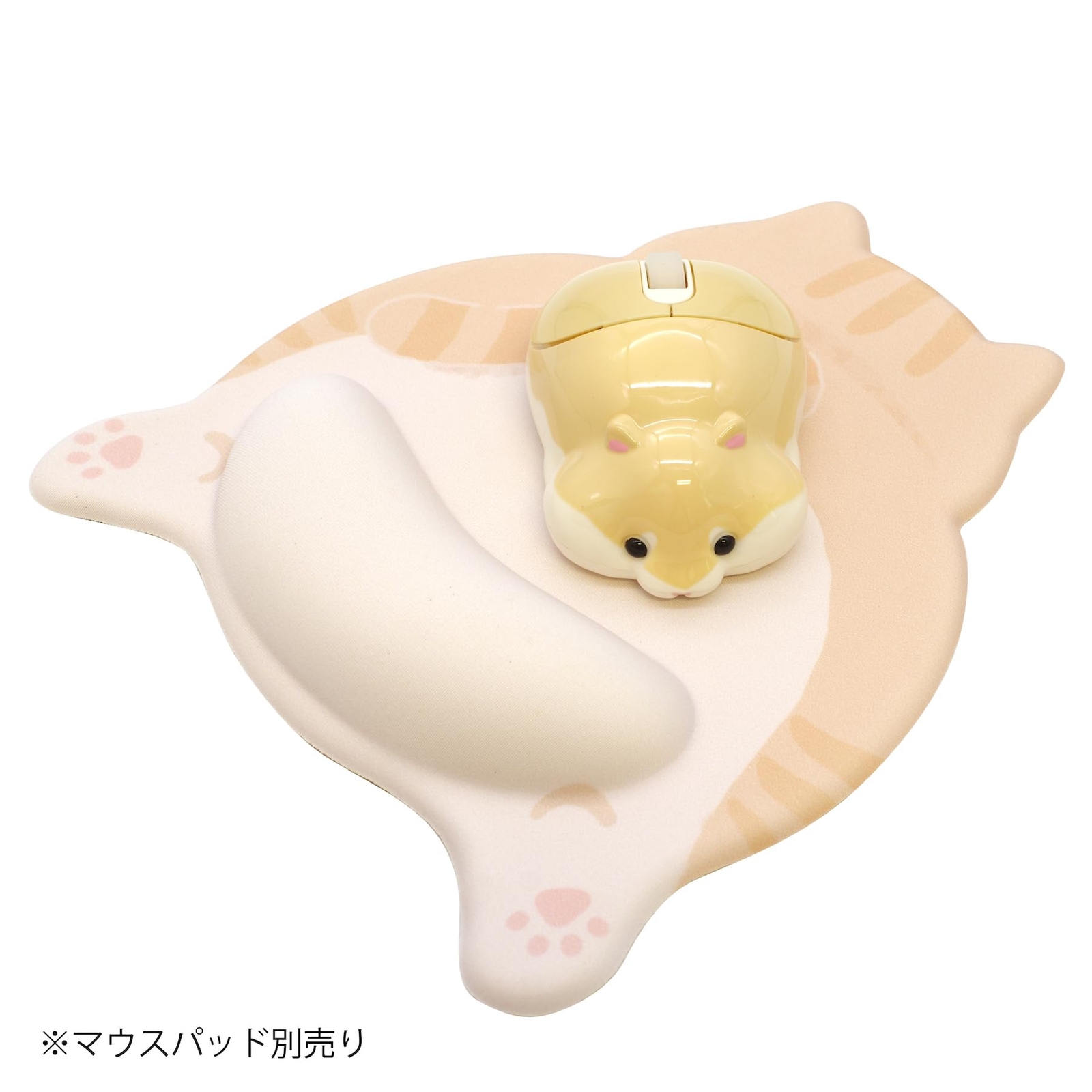 Sun-Star Stationery Butt Mouse [Golden] Wireless Hamster