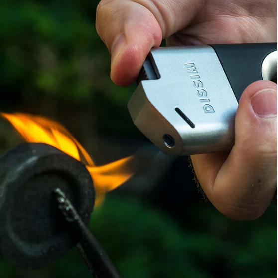 Dissim Gold Inverted Lighter Features Low-temperature candle soft flame