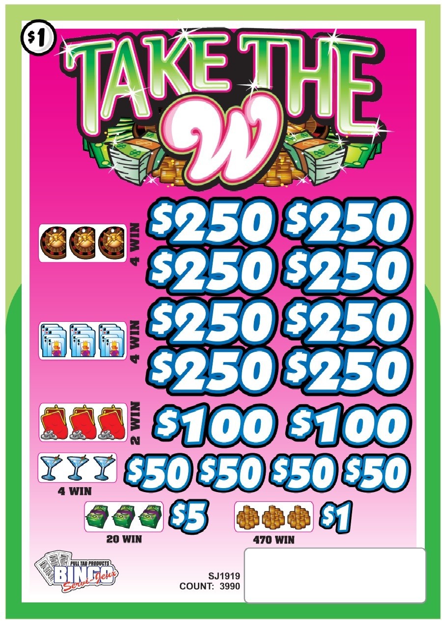 NEW pull tickets TAKE THE W - Instant Tabs
