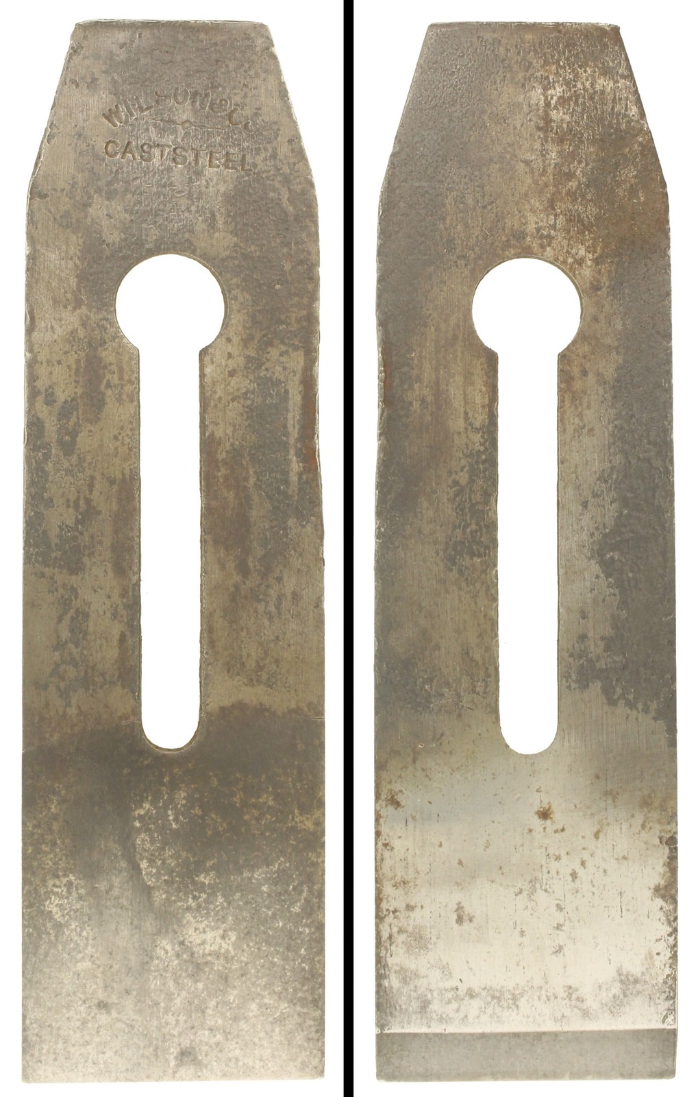 Original Buck Brothers 2 1/8 Inch Tapered Iron for Wooden Plane - mjdtoolparts