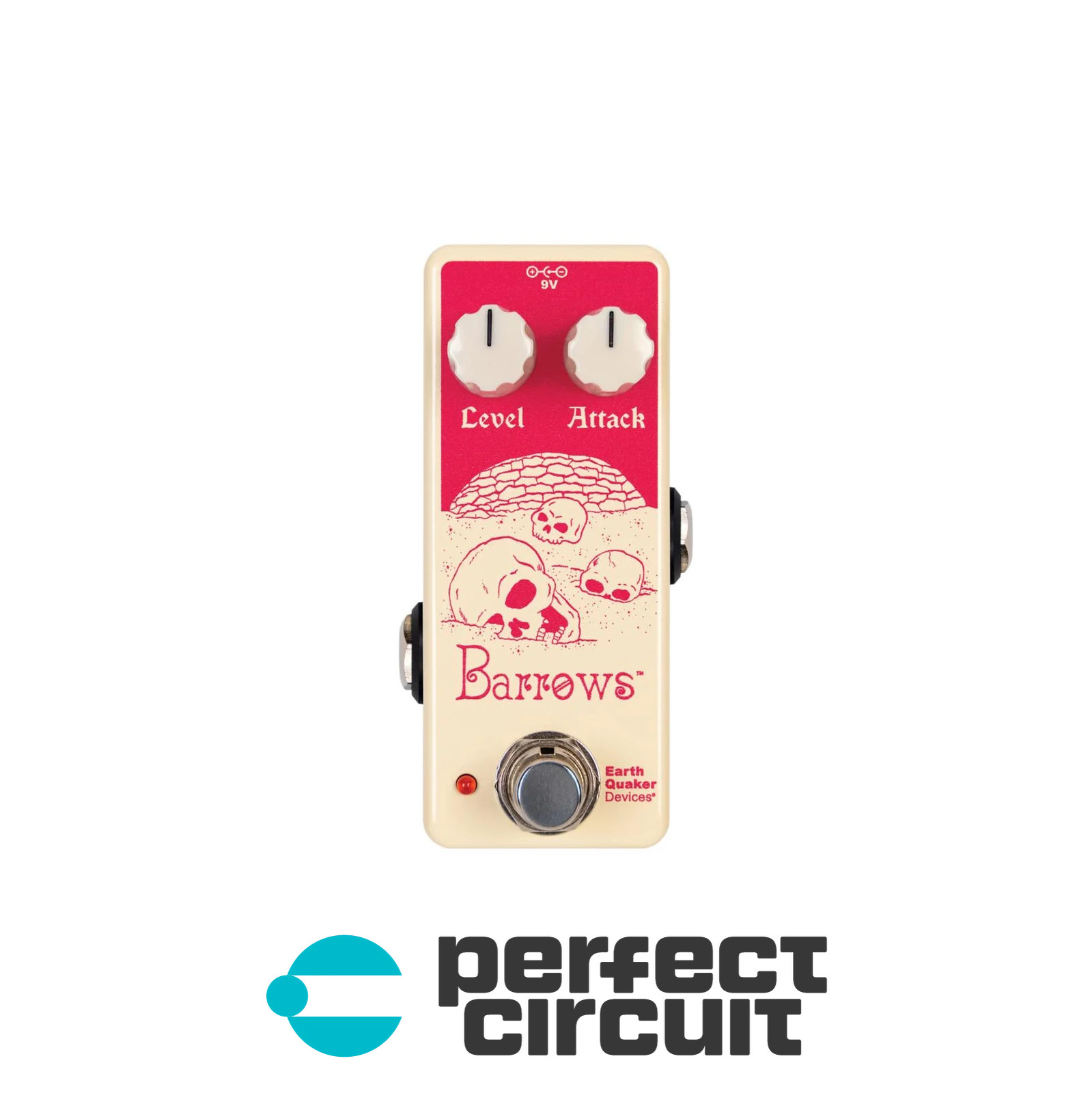 EarthQuaker Devices Barrows Fuzz Attacker Pedal EFFECTS NEW - PERFECT CIRCUIT
