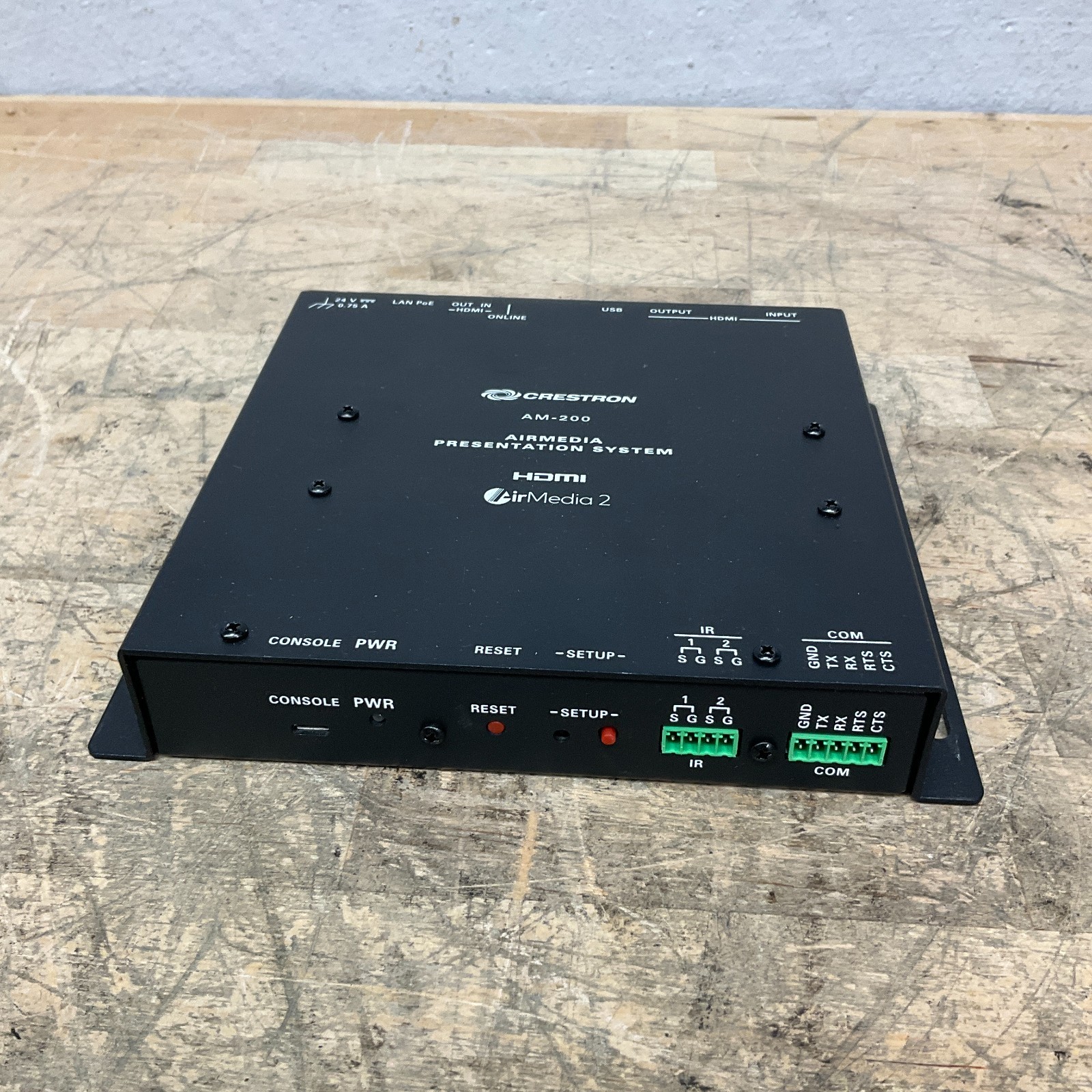 Crestron AM-200 AirMedia 2 Presentation System HDMI Wireless Streaming Device