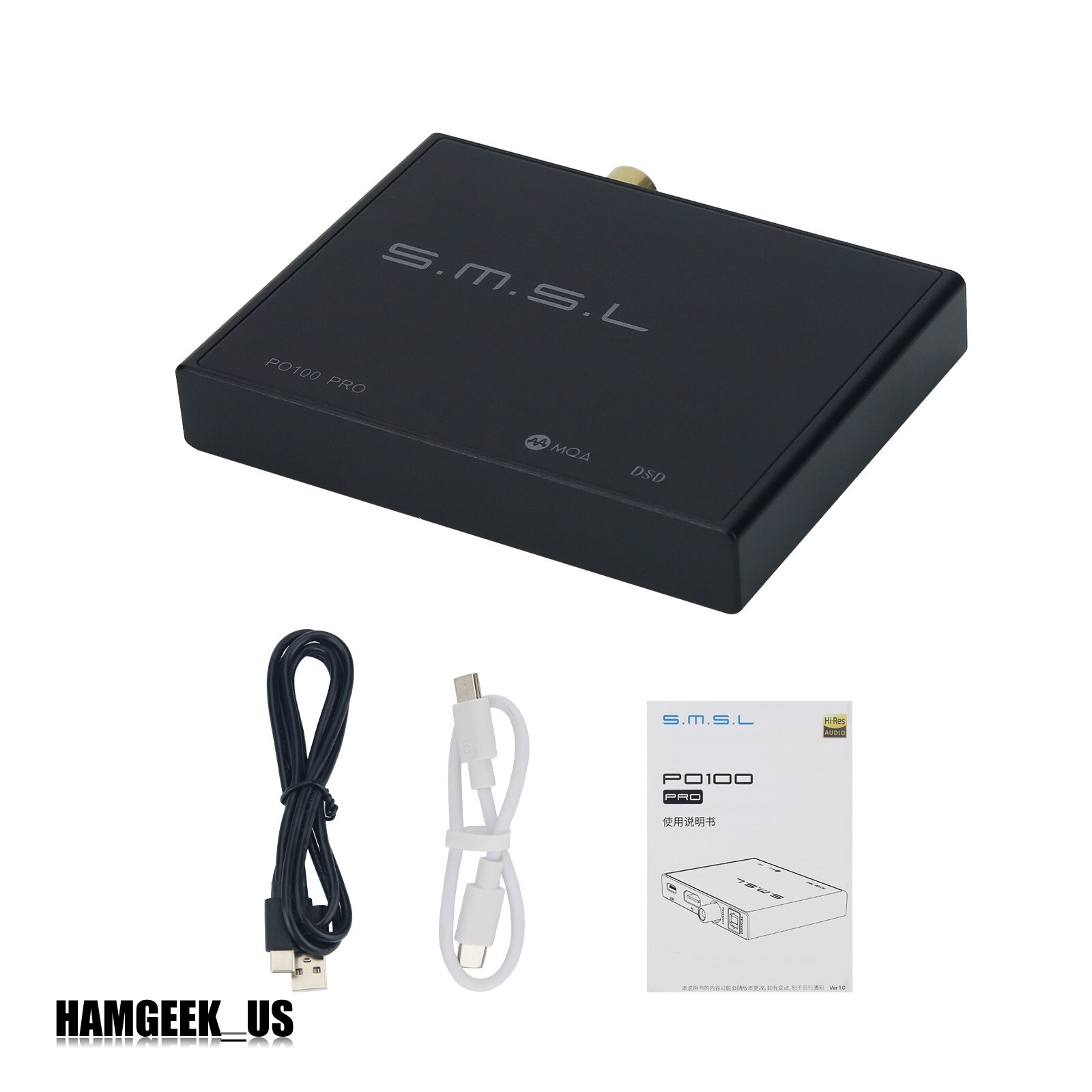 SMSL PO100 PRO USB Digital Decoding MQA USB to Optical Coaxial I2S USB Interface
