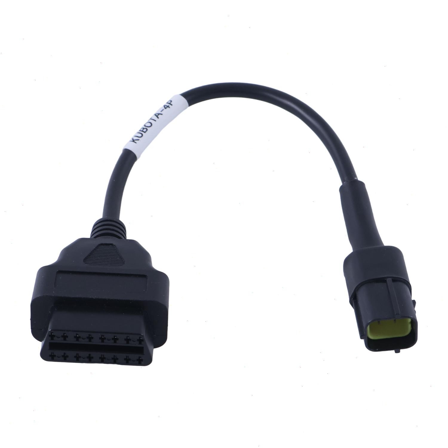 4PIN Diagnostics Cable JDC523A Fits For Kubota Tractors Excavators skid steers