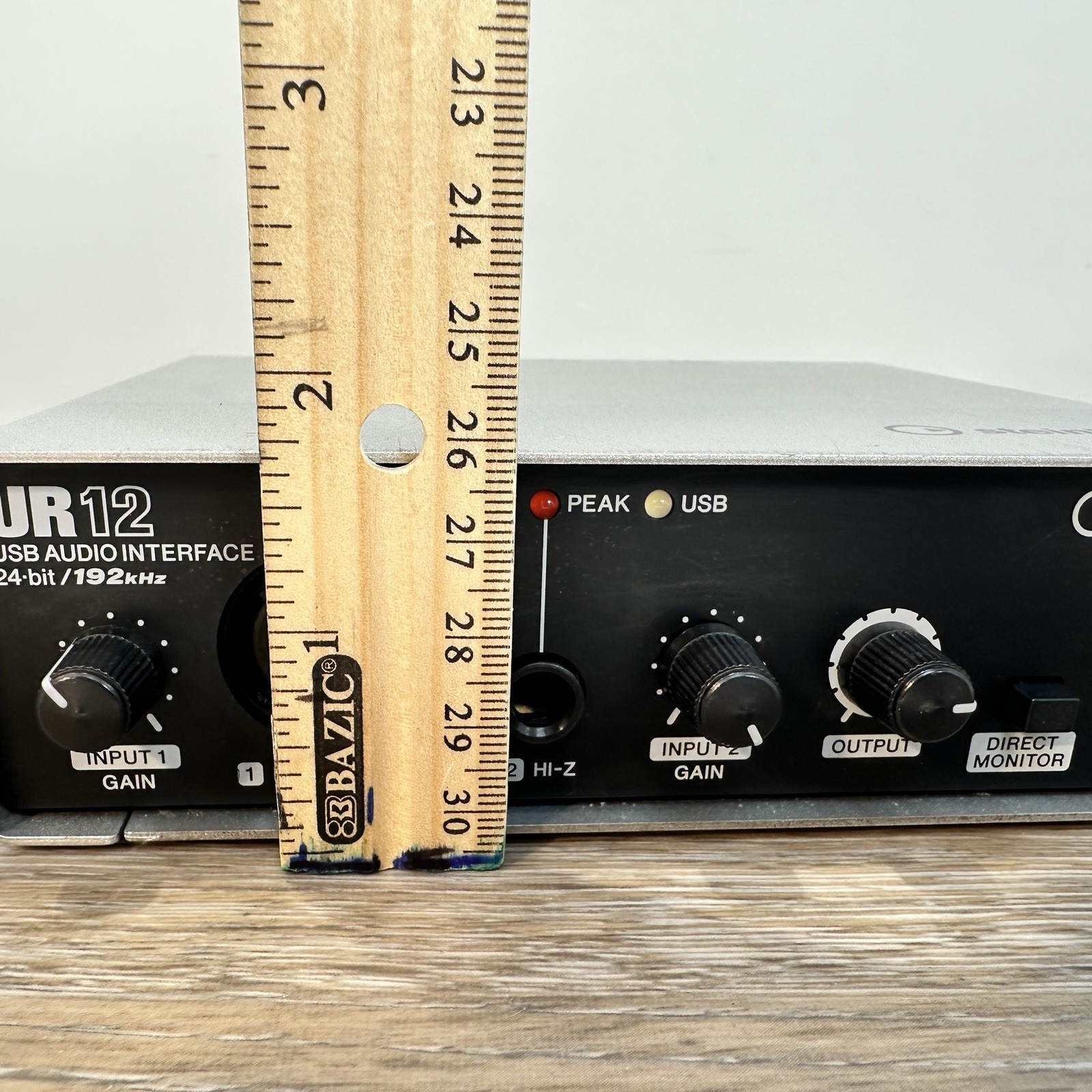 Steinberg UR12 USB Audio Interface 24-bit/192kHz Phantom Power w/ USB Cable