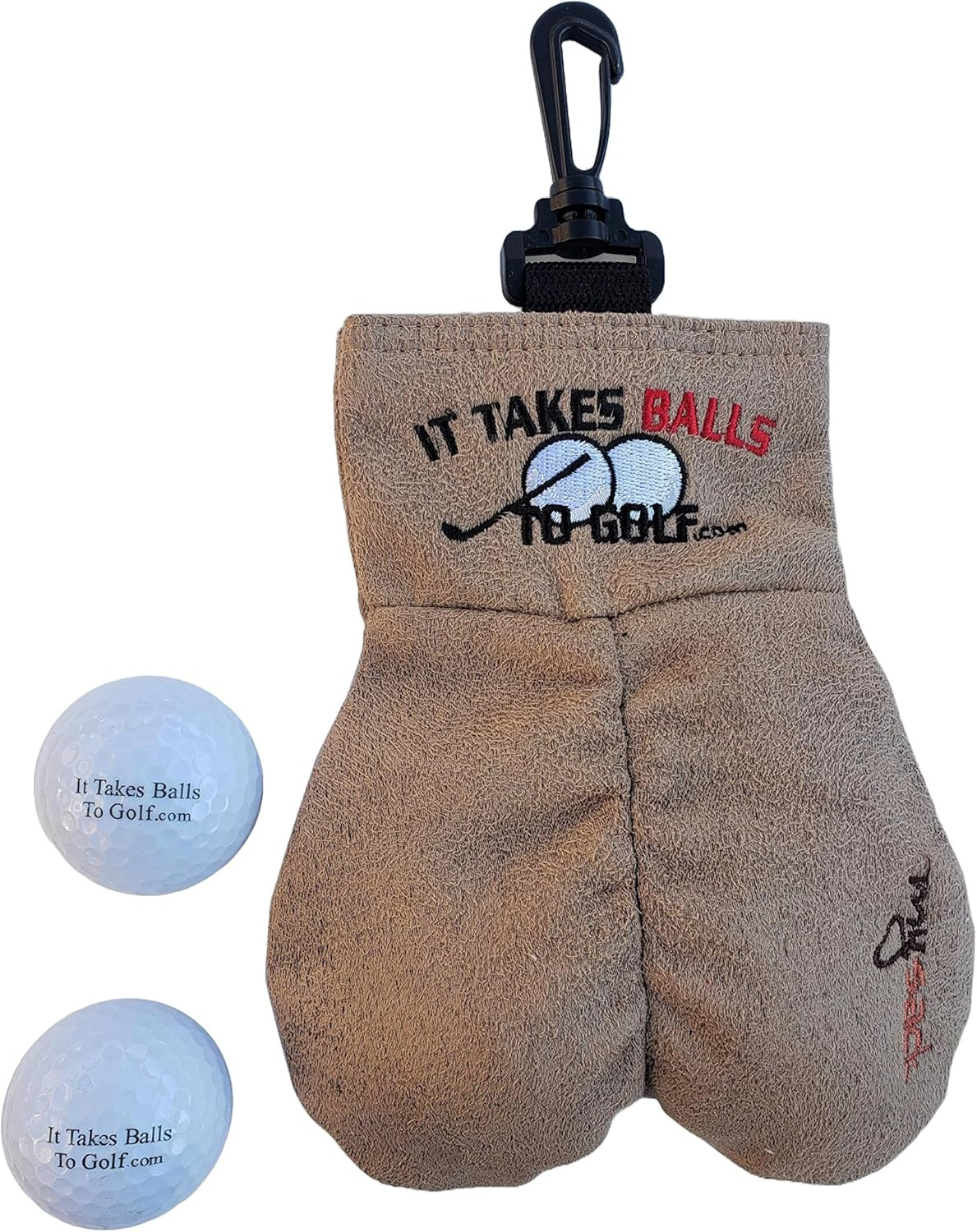 Premium Golf Ball Storage Bag | Durable Funny Golf Accessory Organizer for Tees