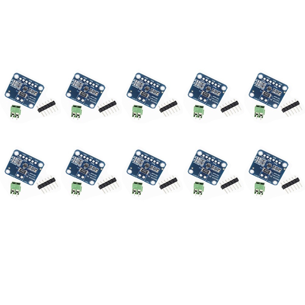 10pcs INA219 I2C Sensor Modules for Real Time Power Consumption Analysis