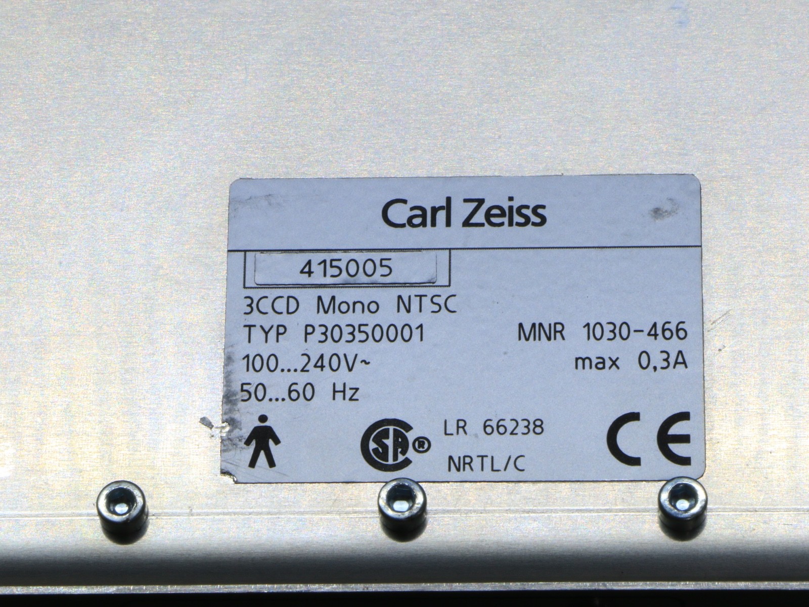 Zeiss MediLive Advanced Digital Camera Control Unit