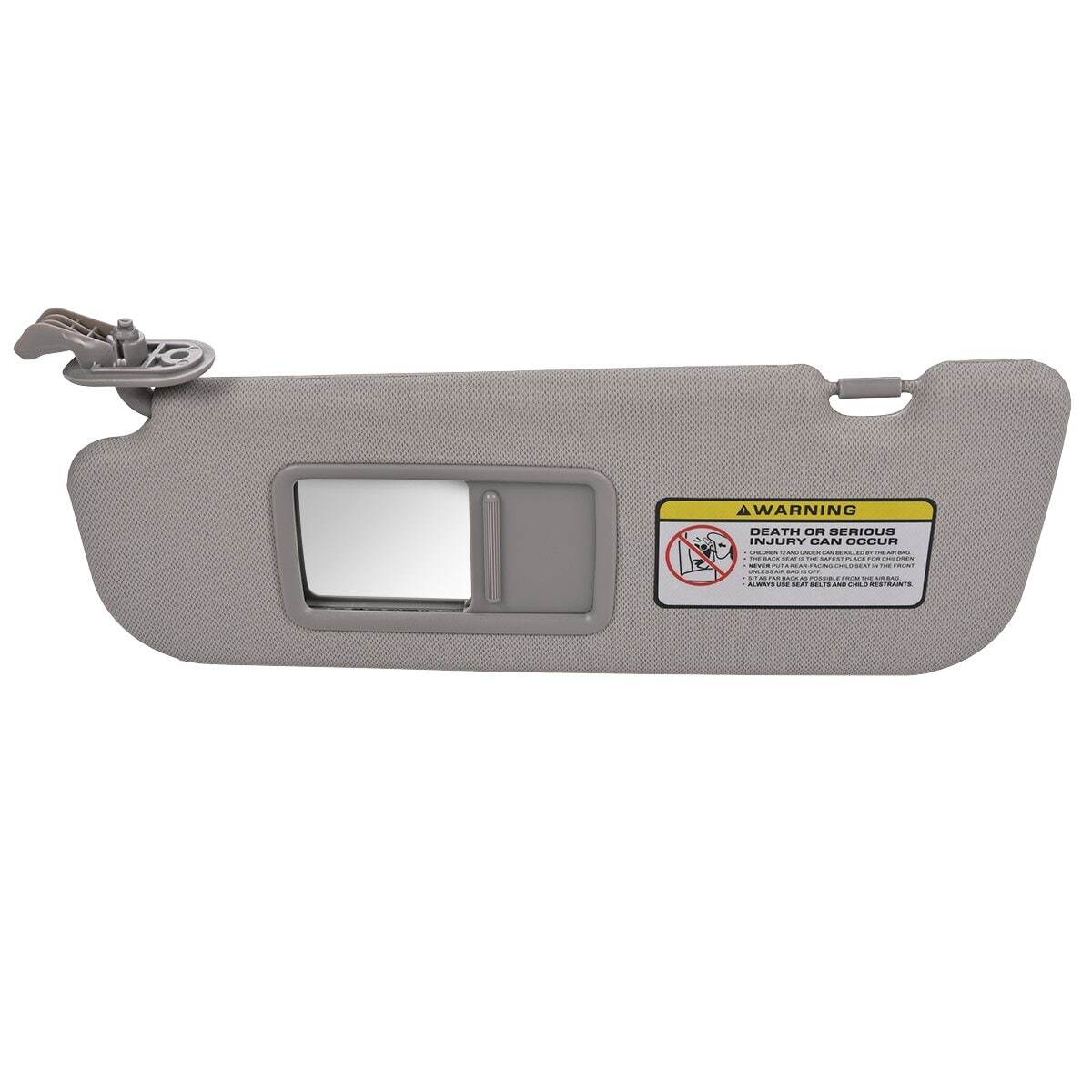 Sun Visor Makeup Mirror Left Grey Driver side Side For Hyundai Elantra MD 11-16