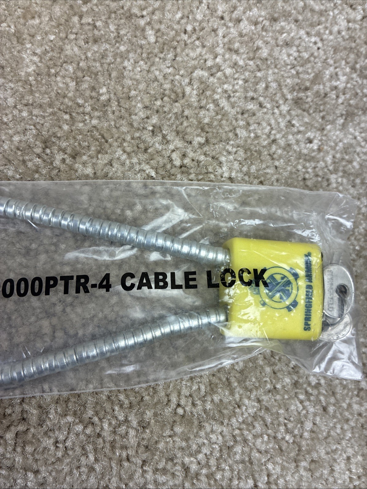 Springfield Armory #10000PTR-4 Cable Lock Unused In Original Packaging