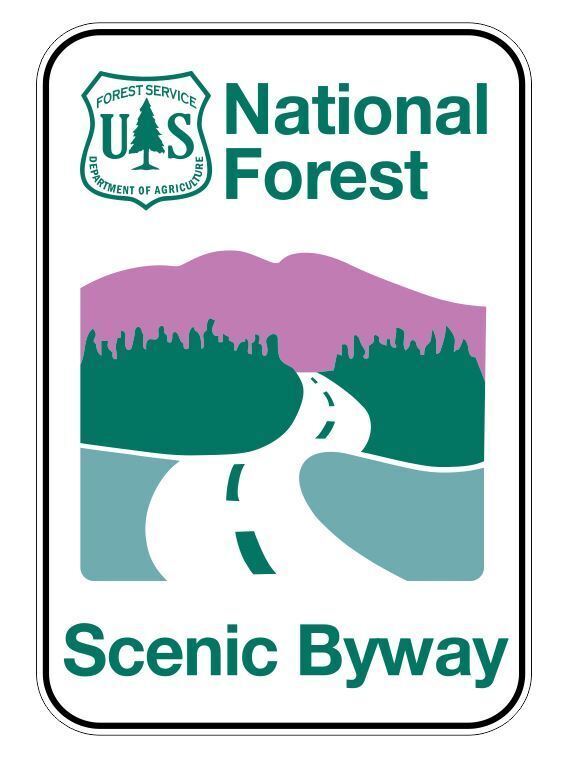 National Forest Scenic Byway Sticker Decal