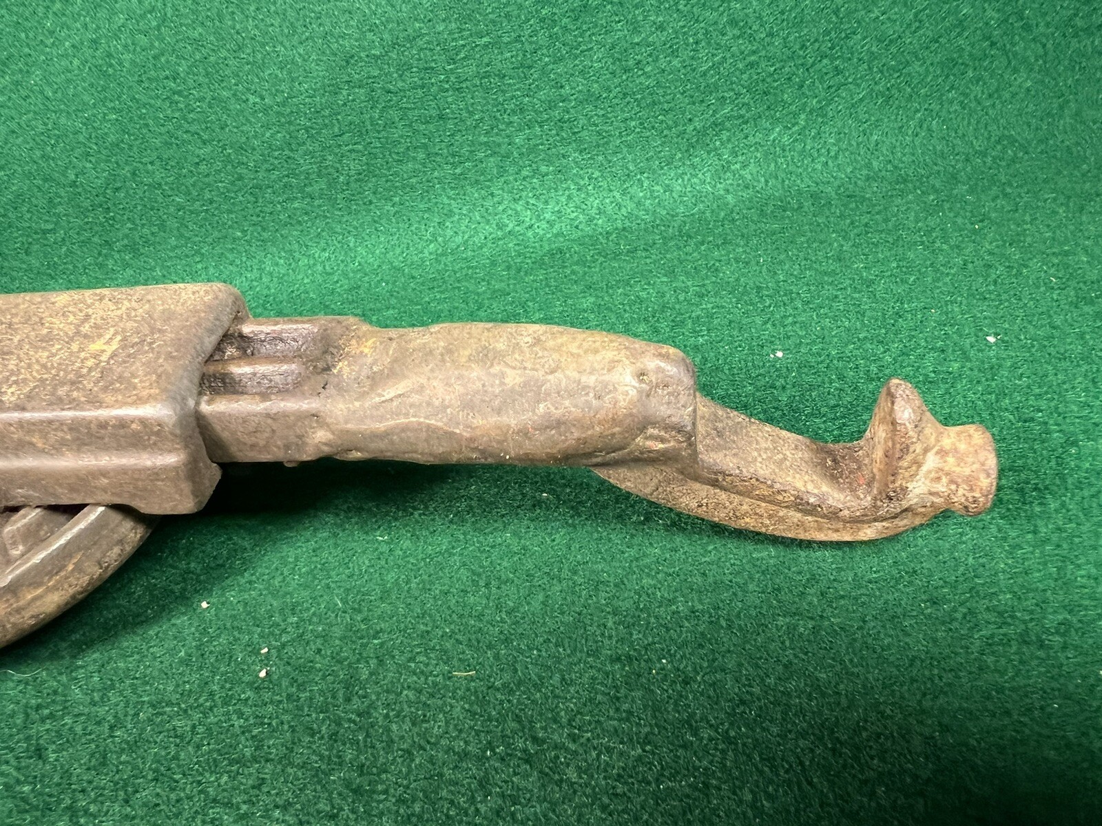 Rare Antique O.F. Smith Push Pull Tool Moline Illinois