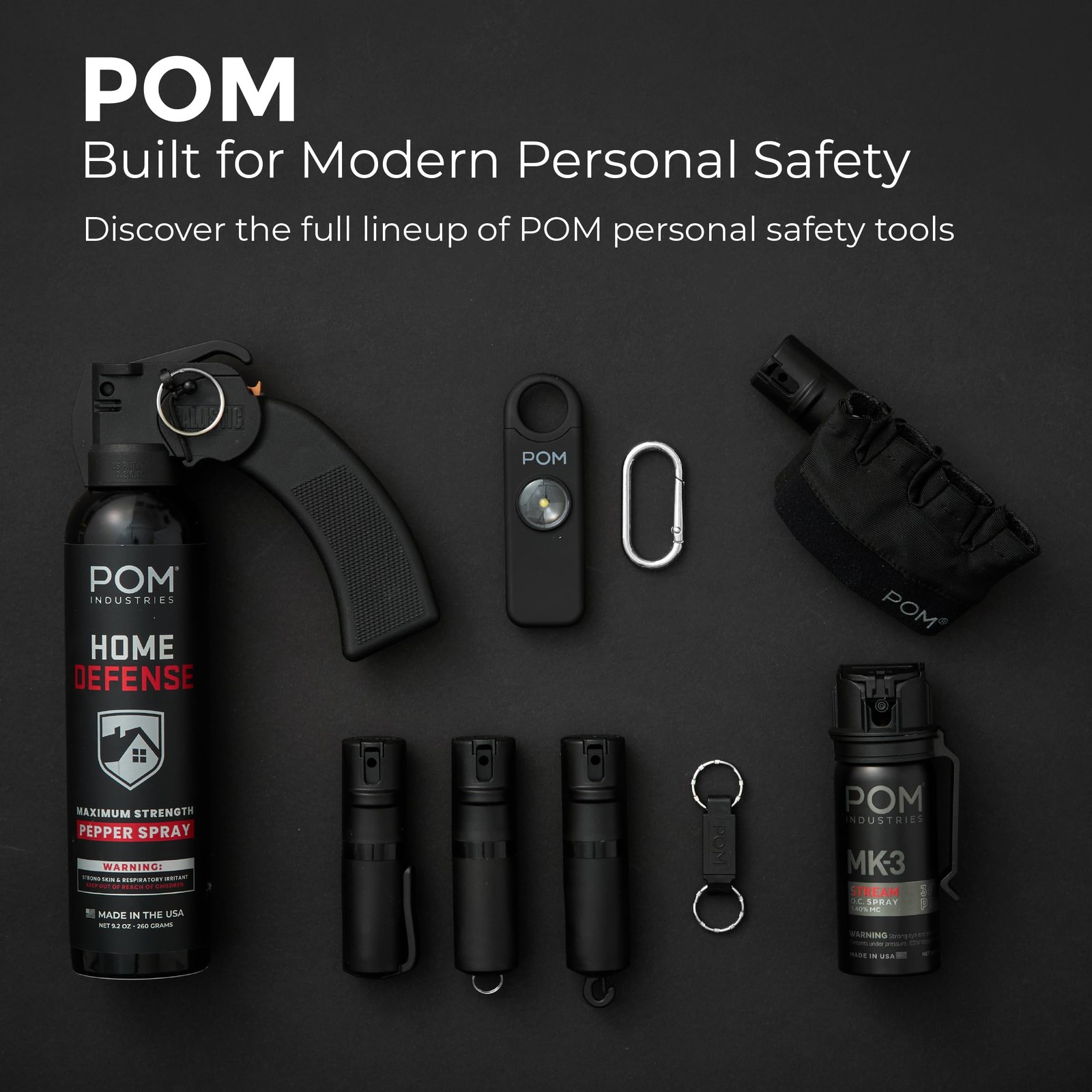 Pepper Spray Pocket Clip, Quick Flip Top Safety, Maximum Strength OC Formula ...