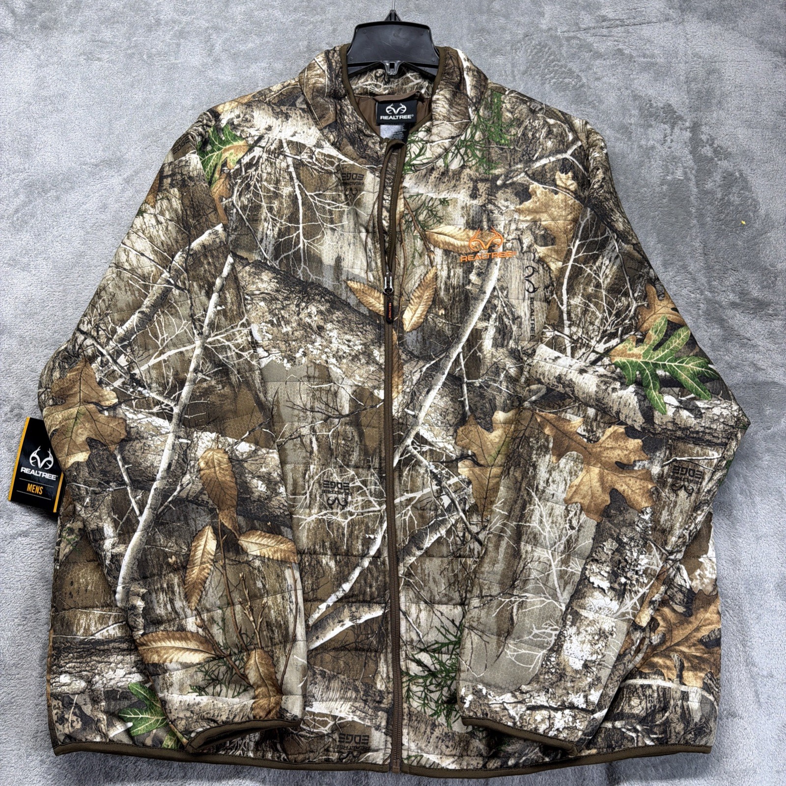 Real Tree Edge Insulated Full Zip Hunting Puffer Jacket Size 2XL Men’s NWT