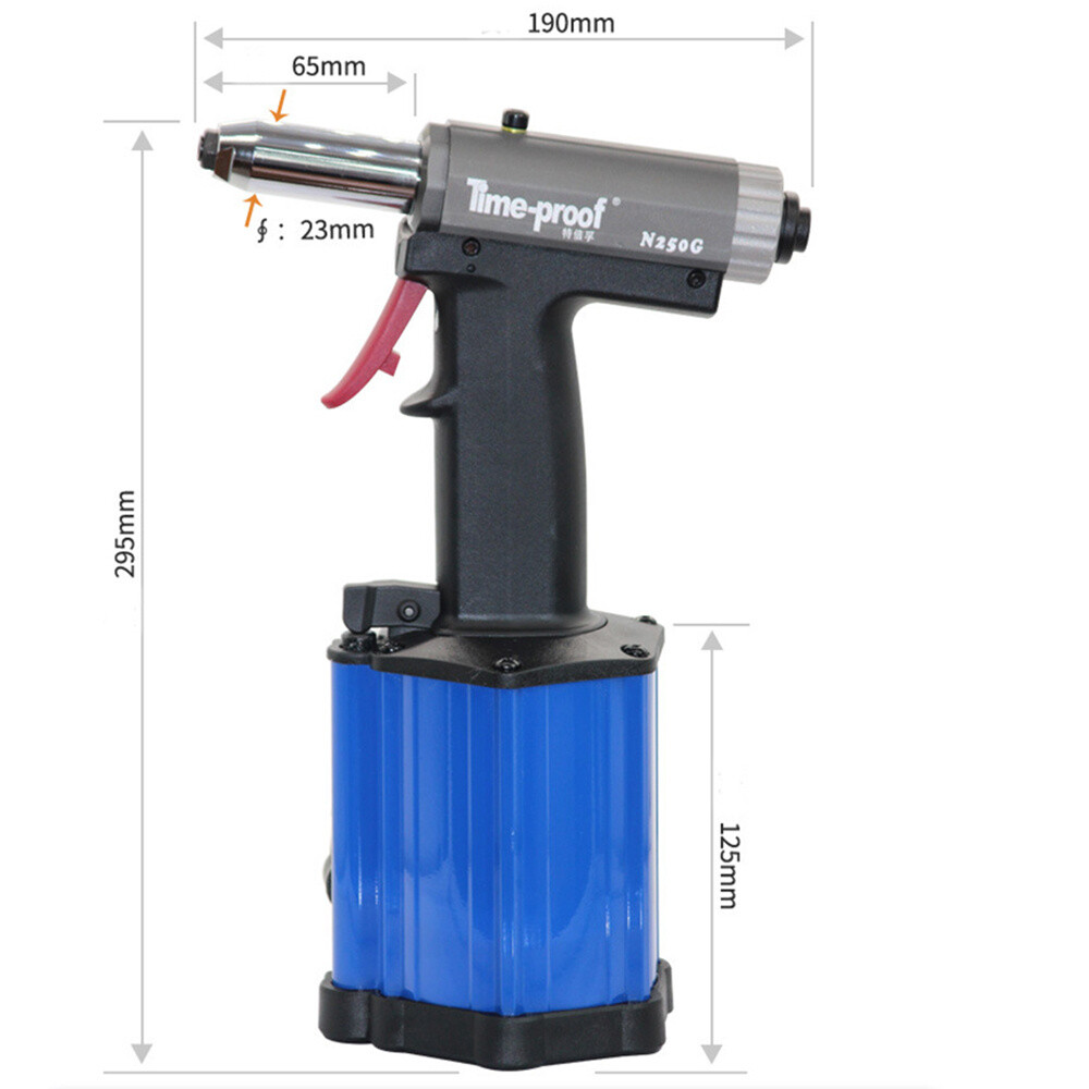 N250G Pneumatic Pop Riveter Gun Hydraulic Air Rivet Tool Kit