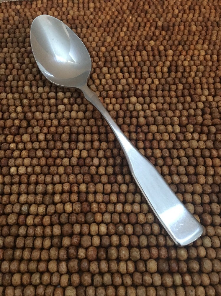 Reed & Barton Rebacraft Stainless PROVENCAL Satin Oar PLACE SOUP SPOON 7 3/8”