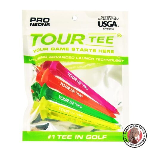 Tour Tee PRO NEONS Golf Tee Set of 4 T-489 590