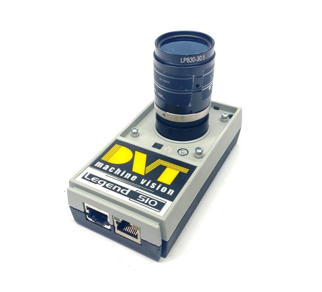 Cognex DVT 510MR Legend 510 Machine Vision Camera w/ 16mm 1:1.4 Lens, NO LIGHT