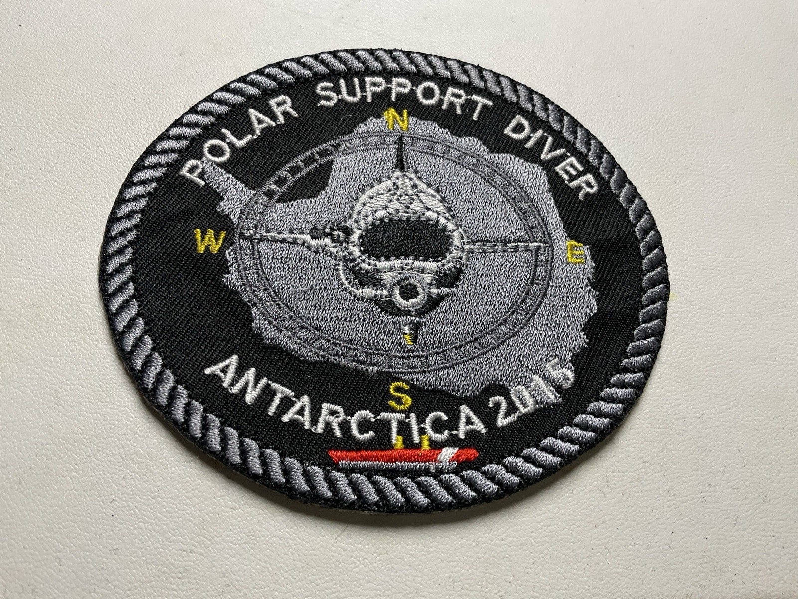 US Antarctica EXPEDITION 2015 Station South Pole Patch Support Diver 3 3/4 Inch