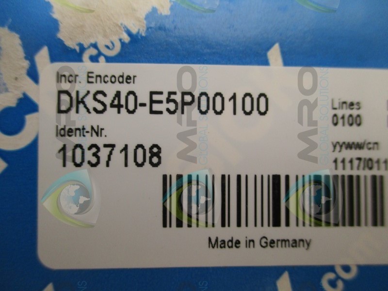 SICK DKS40-E5P00100 INCREMENTAL ENCODER NSMP