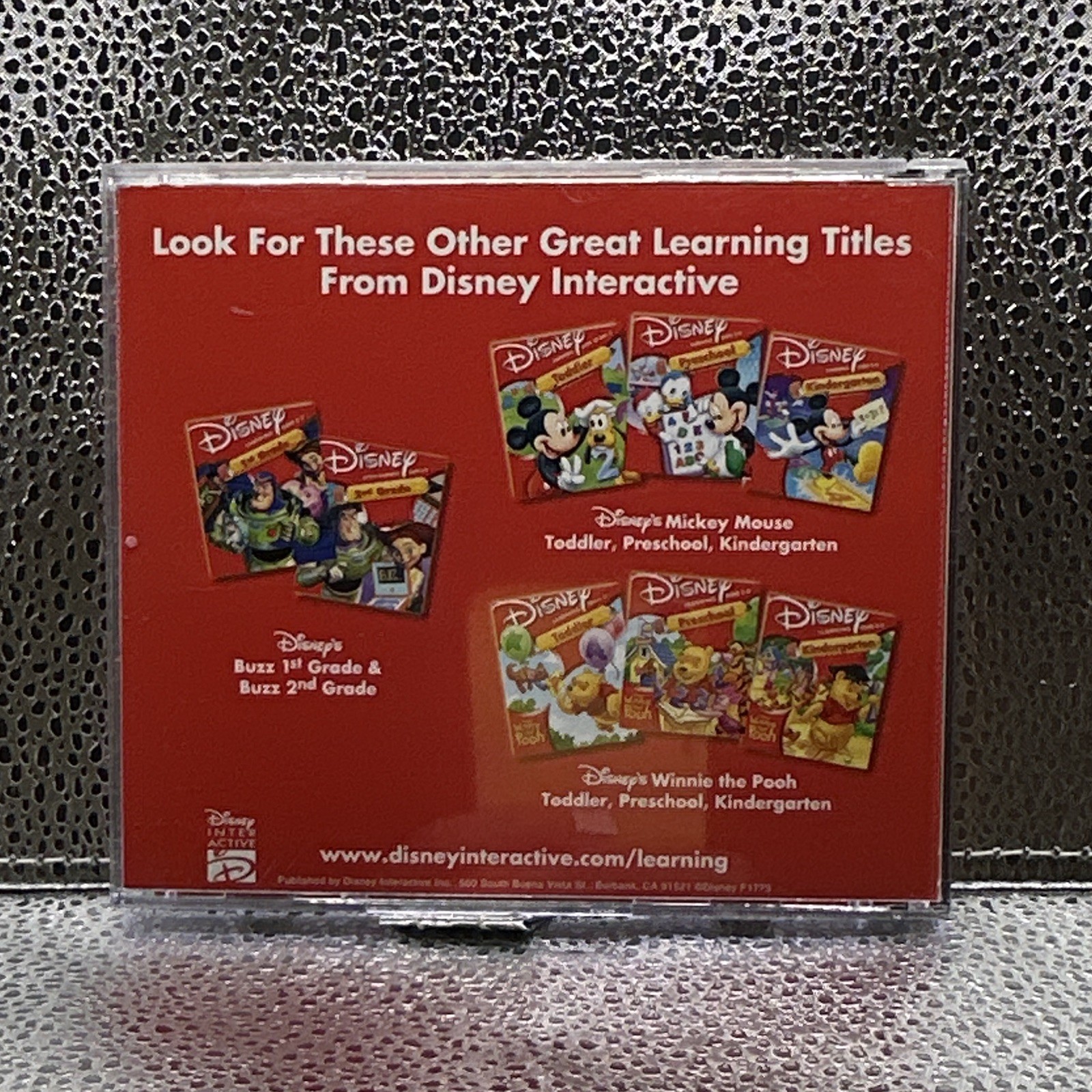 Disney Mickey Mouse Kindergarten Active Learning Advantage Early Learning CD