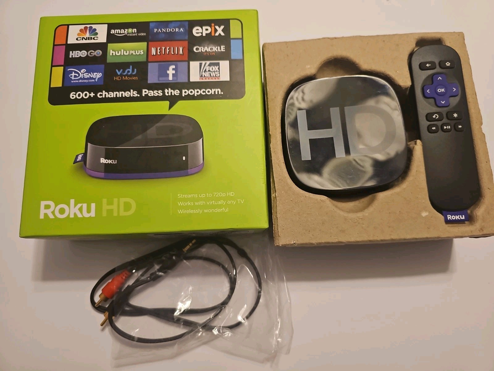 Roku HD ( 2nd Generation ) Media Streaming Player 2500X Tested