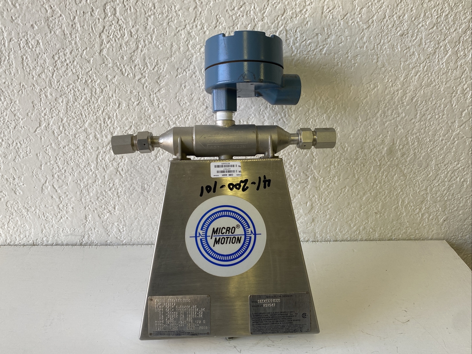 Micro Motion DS040S119SC Mass Flow Sensor