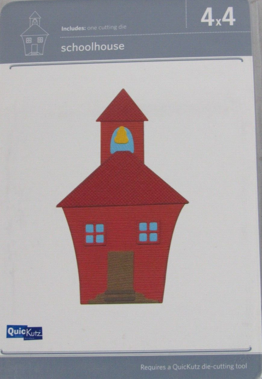 QuicKutz School House 4x4, 1 Cutting Die Set REV-0217-S