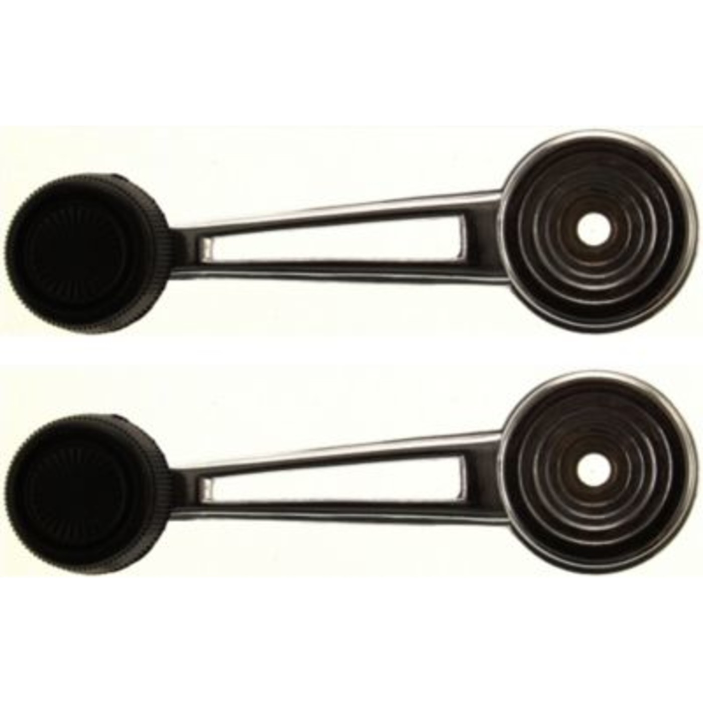 Chrome Inside Interior Window Crank Handle Pair Set NEW for Ford Pickup Truck