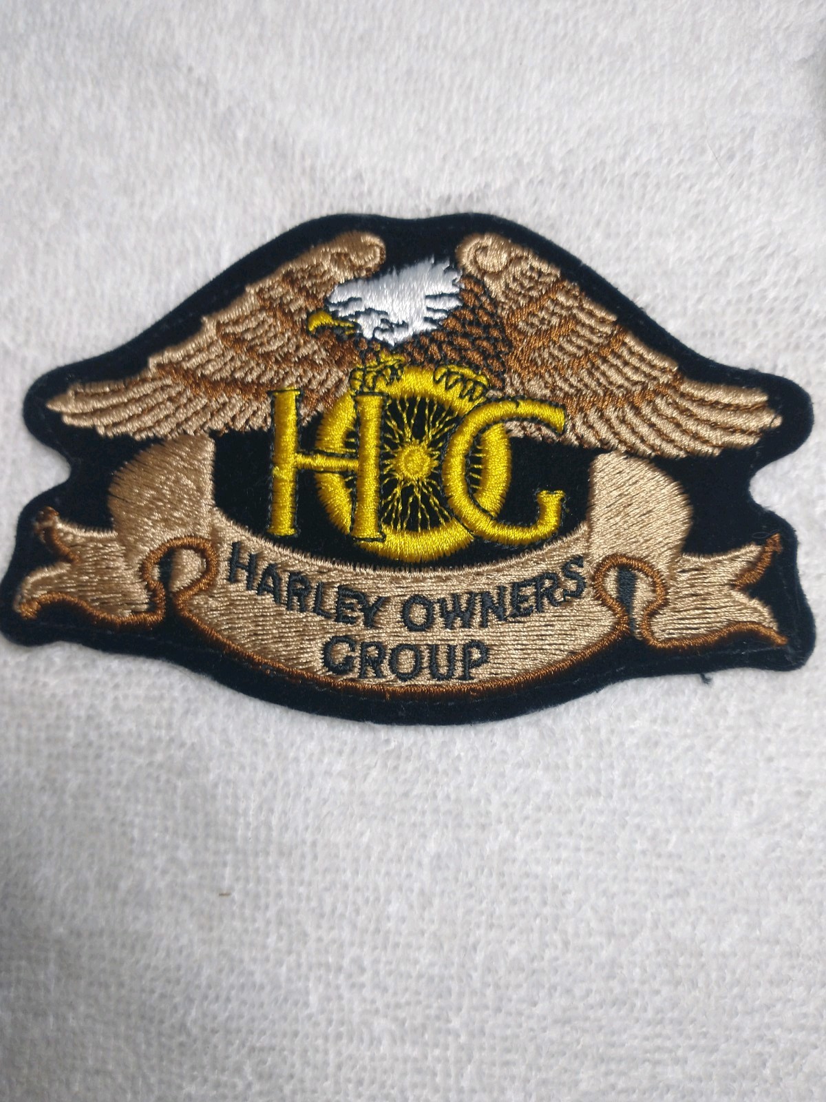 Harley Davidson Owners Group HOG Eagle Patch