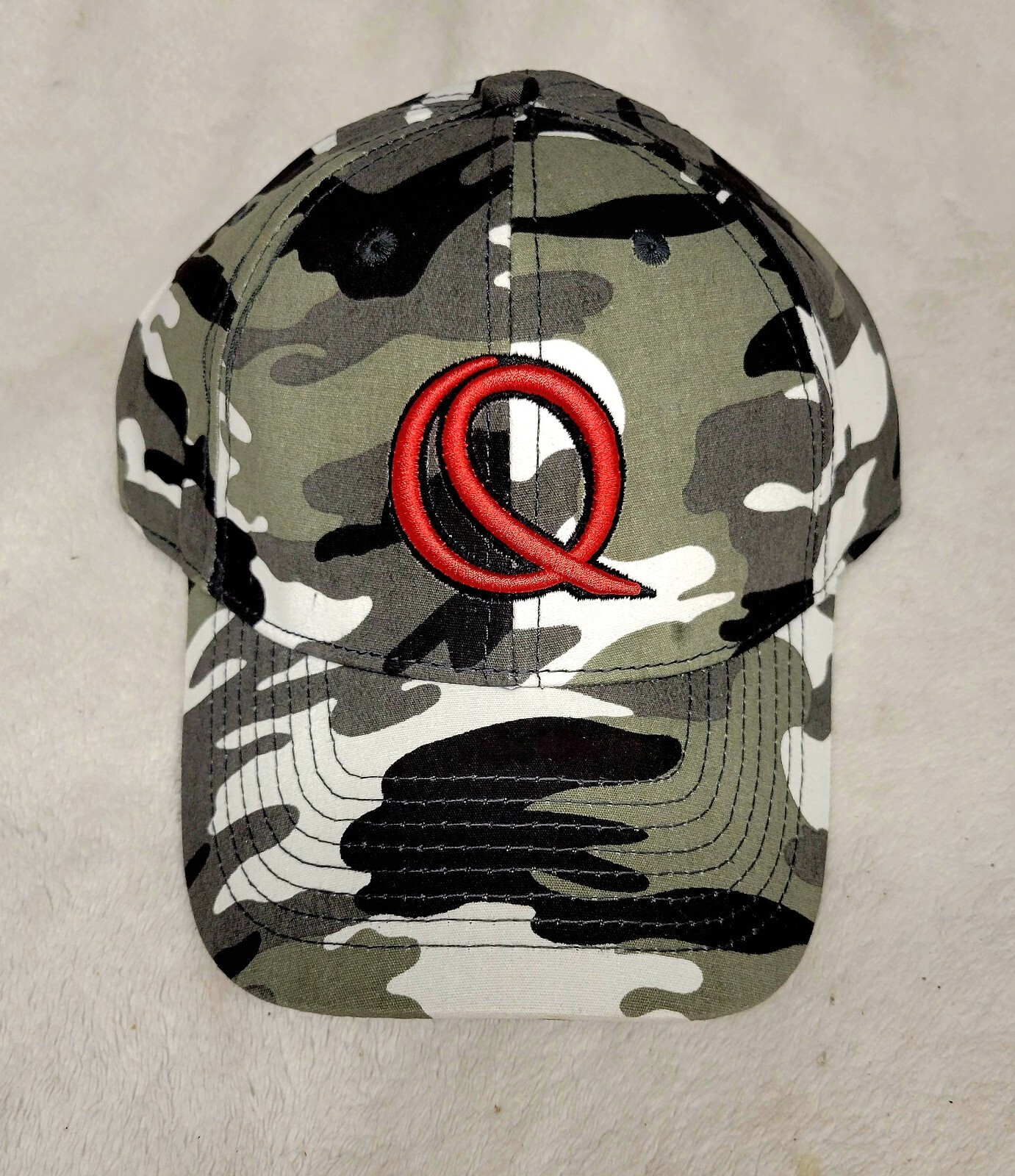 Quantam Camo Fishing Cap