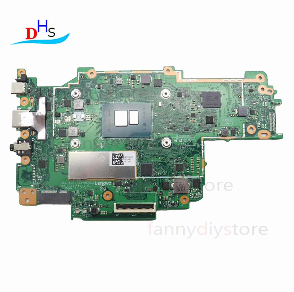 5B21S49816 Lenovo 500e Yoga Chromebook Gen 4 82W5 Motherboard N100 8GB 64GB