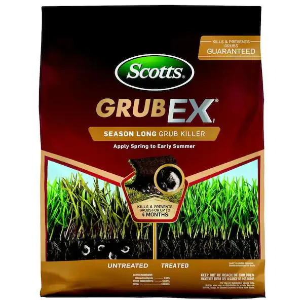 GrubEx1 14.35 Lbs. 5,000 Sq. Ft. Season Long Grub Killer Protects Lawns Up To 4