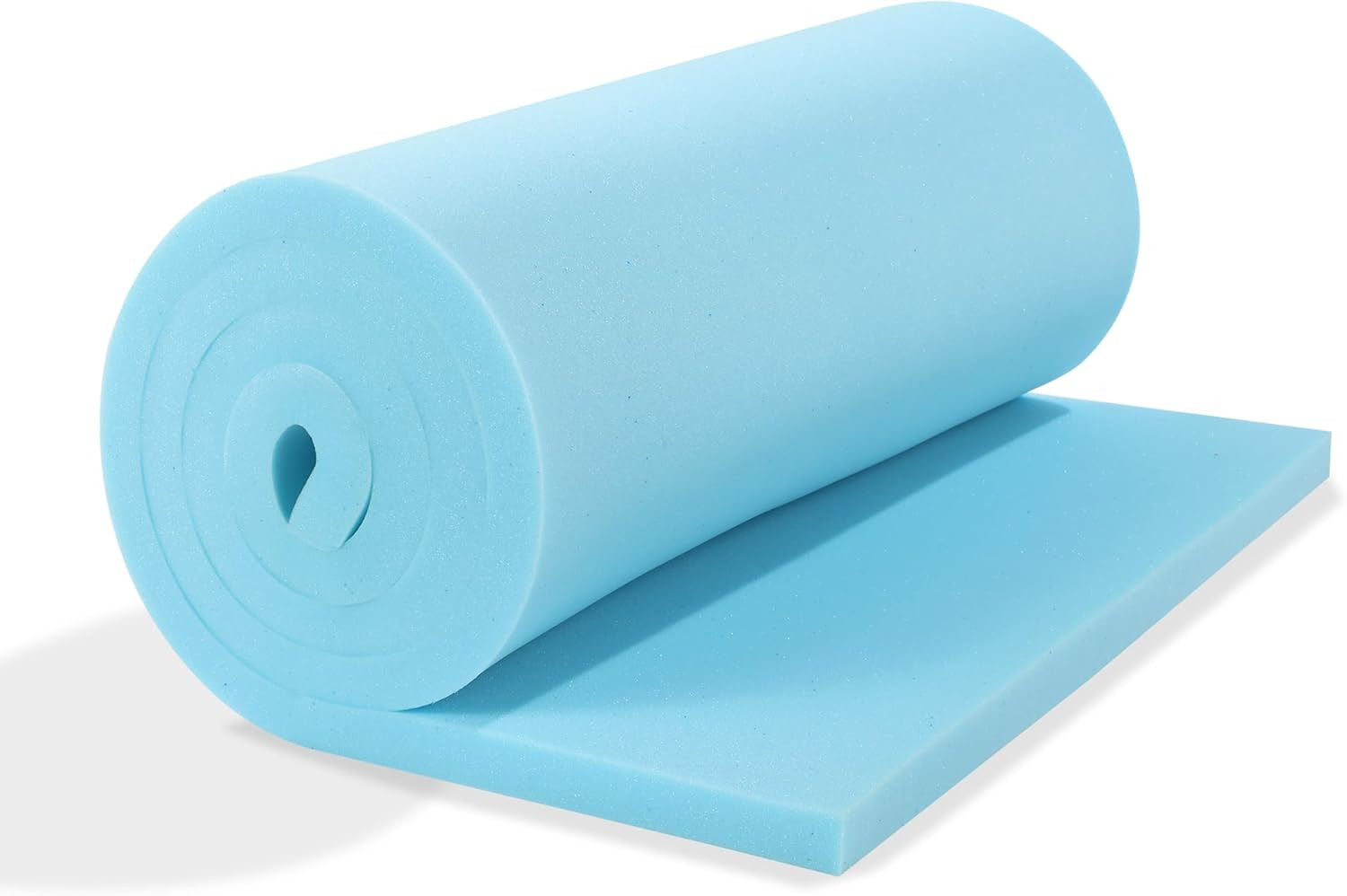 Upholstery Foam Memory, 1" Height 72" L X 24" W High Density Foam Padding Couch