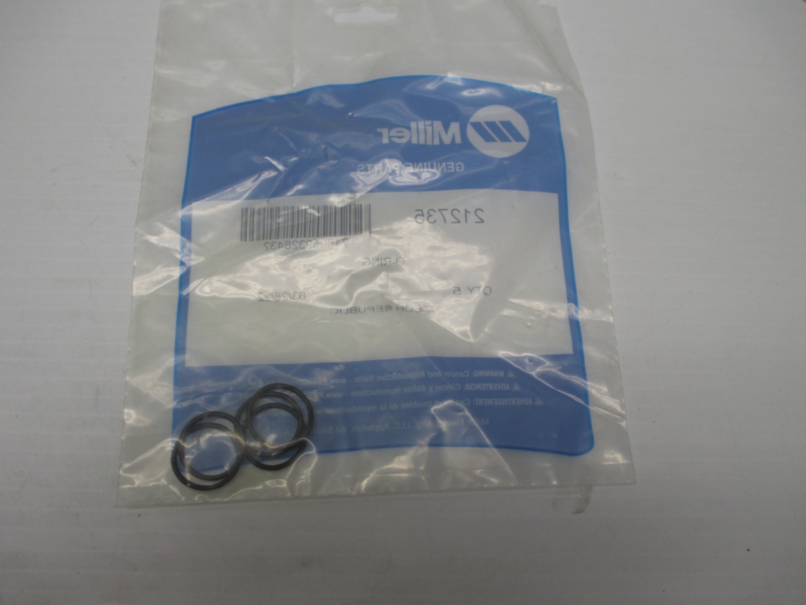 OEM Miller Plasma O-Ring 212735