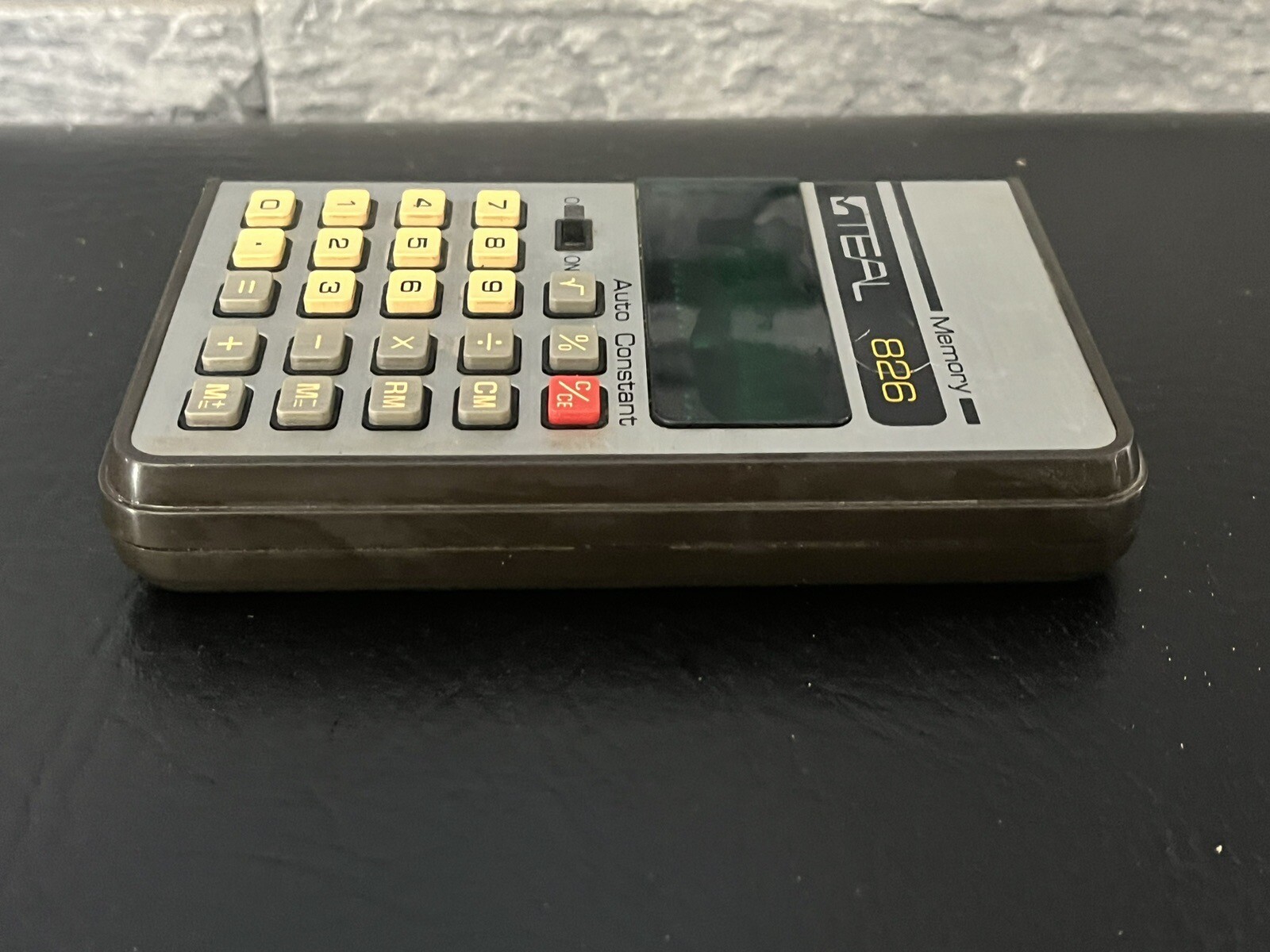 VTG TEAL 826 ELECTRONIC WORKING MATH STUDENT CALCULATOR