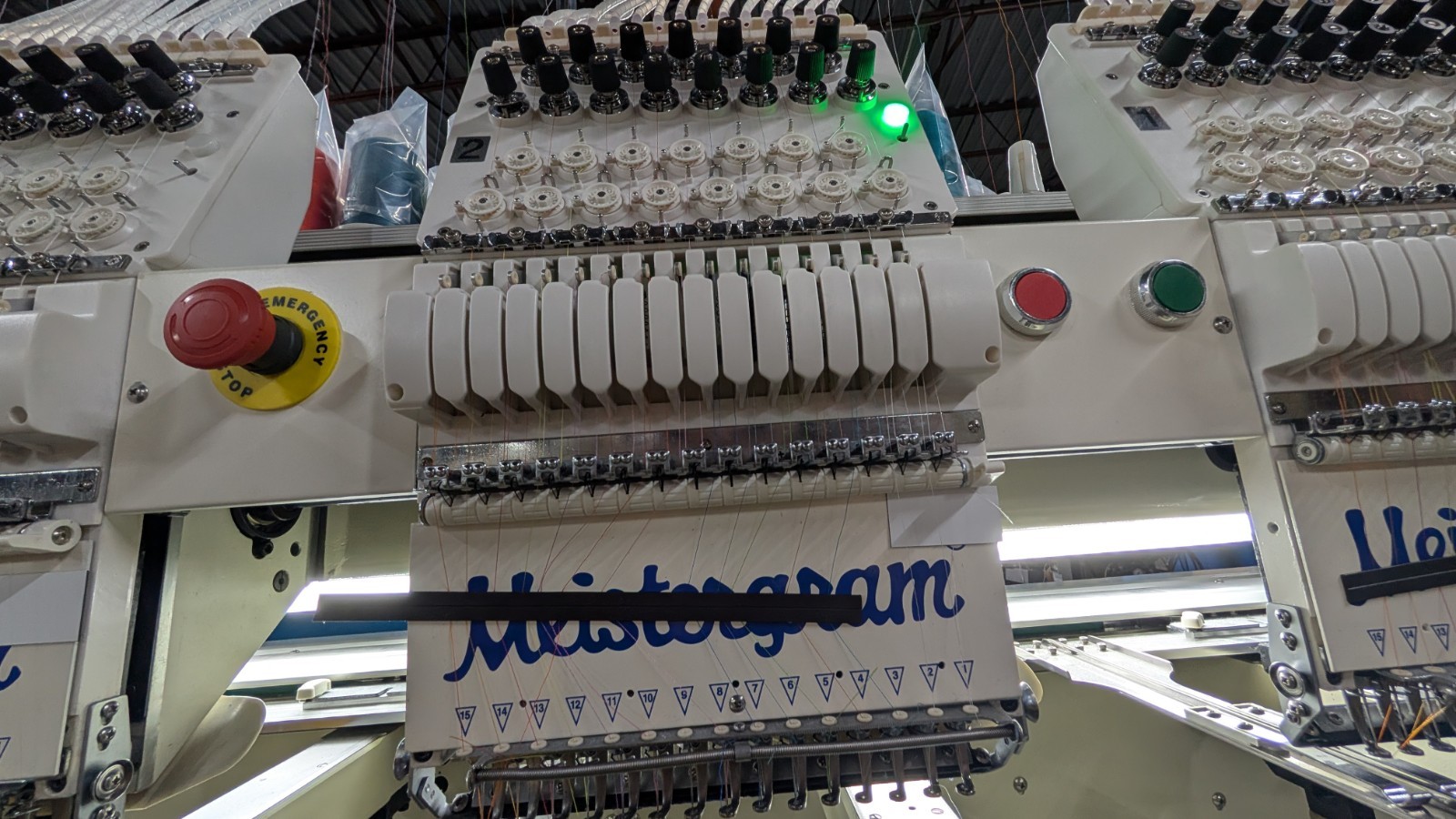 Macpherson Meistergram PRO1504 embroidery Machine