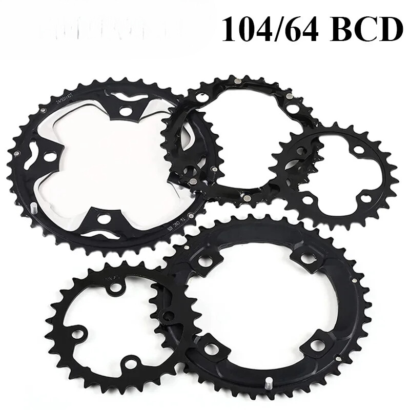 104/64 BCD Bicycle Chainring 22T 32T 44T Mountain Bike Chainwheel Bicycle Parts