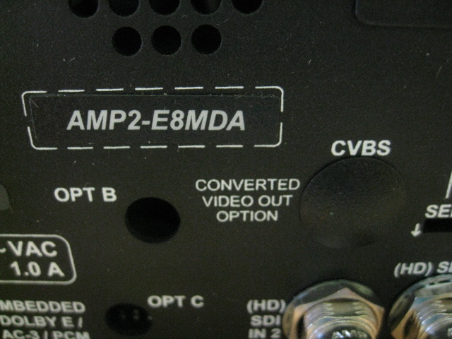 Wohler AMP2-E8MDA
