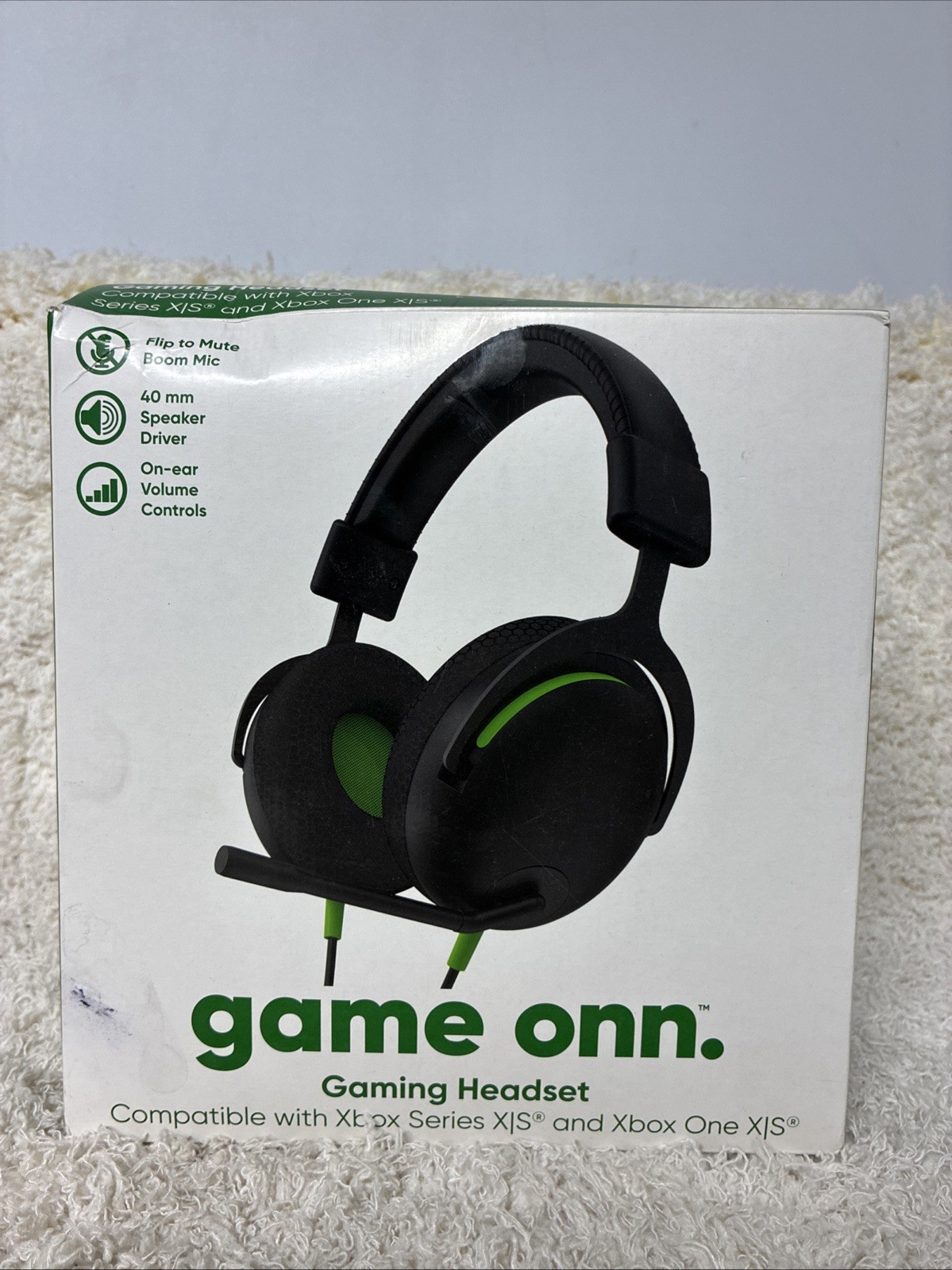 Game Onn_Gaming Headset Compatible with Xbox X|S And One X|S