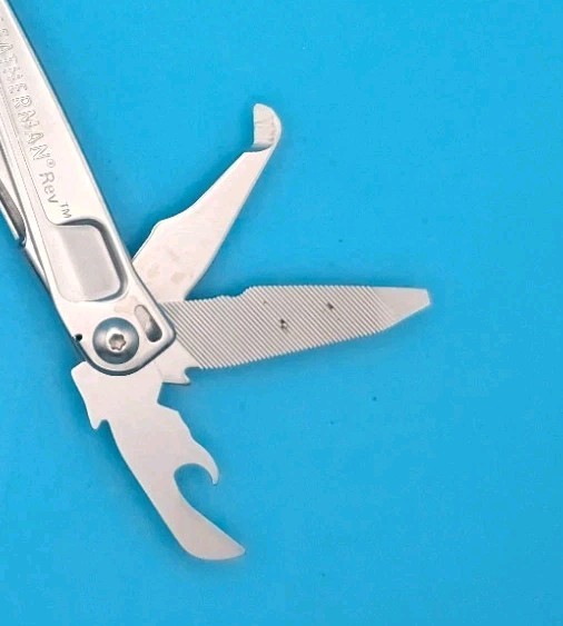 Leatherman Rev 3.8" Multi-Tool, Stainless! *QUALCON*