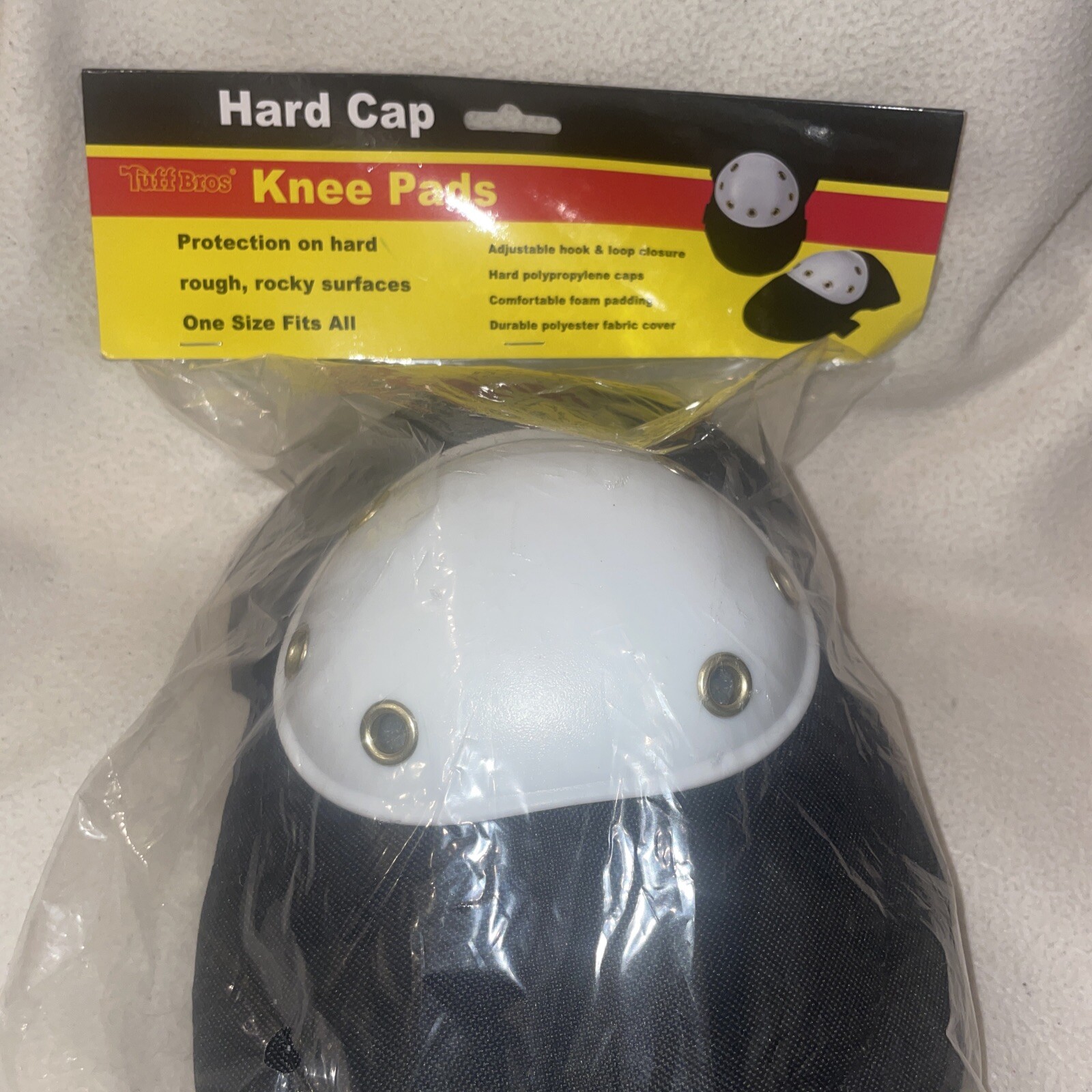 New Hard Cap Knee Pads Gardening Flooring Carpentry Garage Work Construction