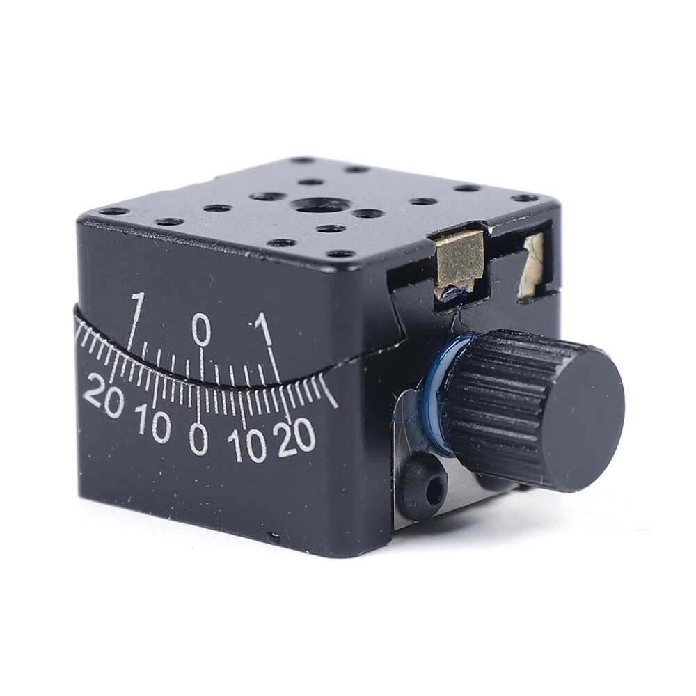 Dovetail Platform Manual Angle Table Guide Rail Optical Sliding Table PT-SD304；；