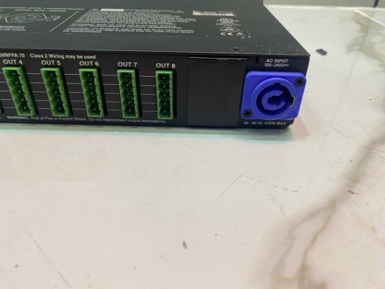 Meyer Sound MPS-488HPp 48VDC Power Supply Unit Only