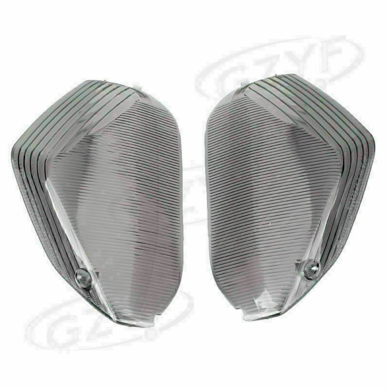 Rear Smoke Turn Signals Indicator Blinker Lens For Kawasaki Ninja ZX14R 2006-07
