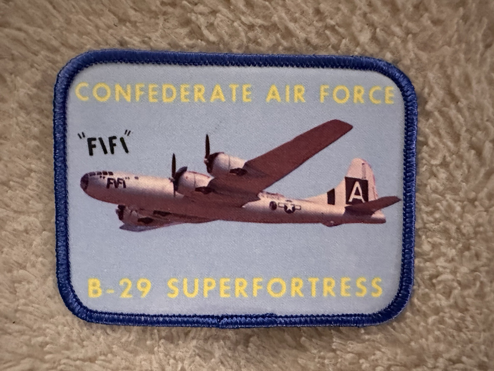 Vintage Confederate Air Force B-29 Superfortress FIFI Patch