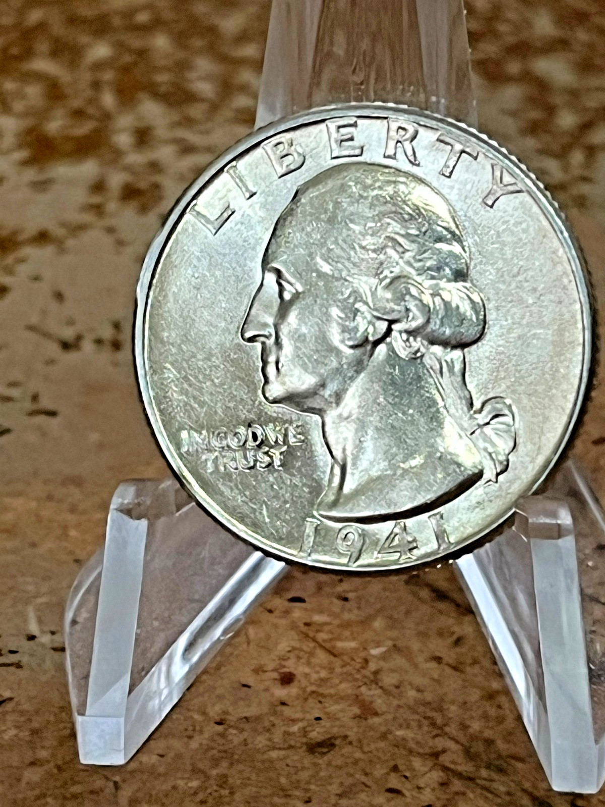 1941 Washington Quarter  ---  HIGH GRADE ! # RS38