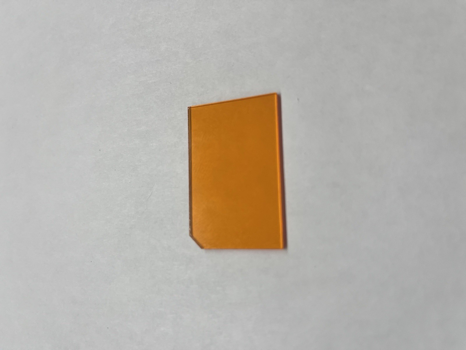 KFS King Amber  Faceplate Insert Lens