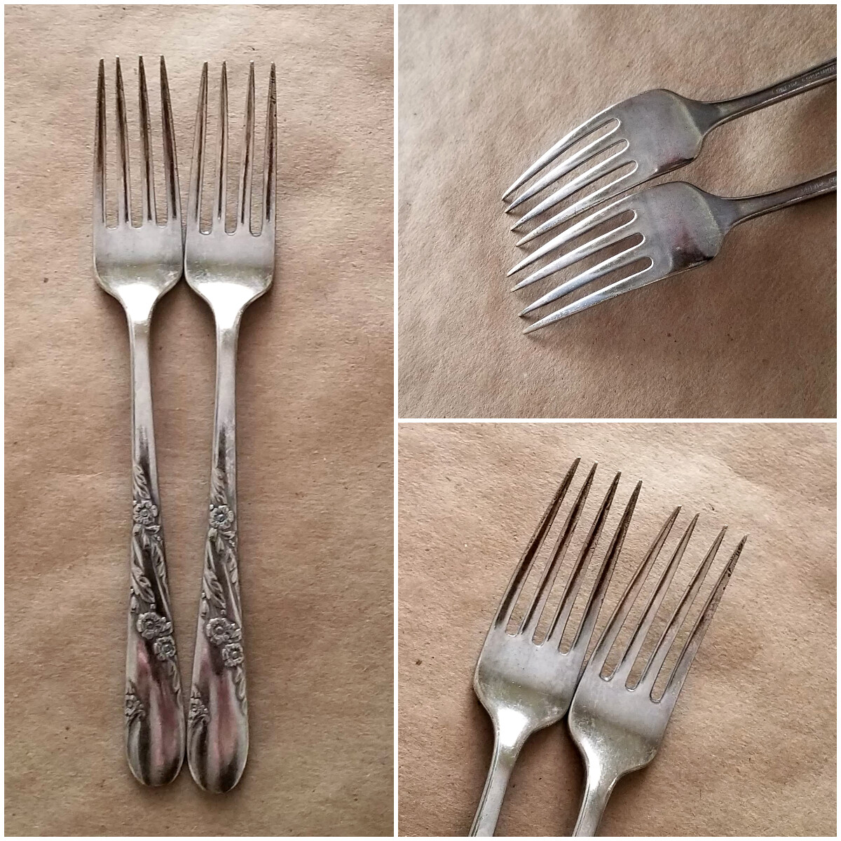 1950 BRIDAL WREATH Silverplate Flatware, Floral Silverware, Replacements, Dining